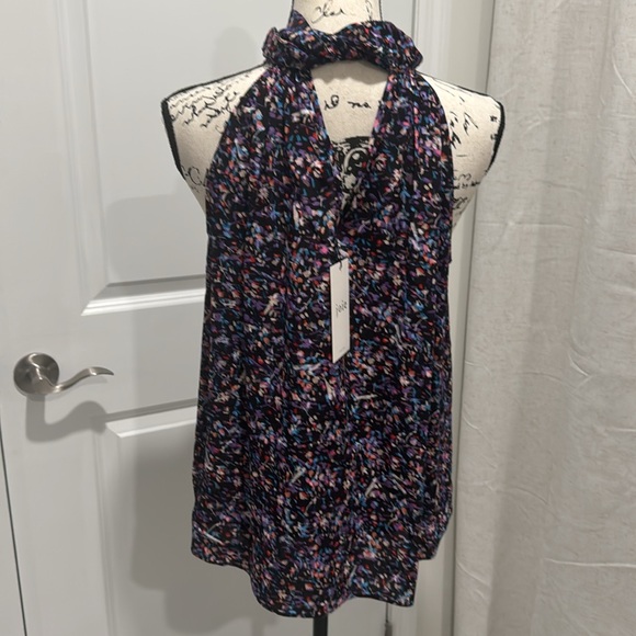Joie Floral Halter Neck Top - Picture 4 of 6